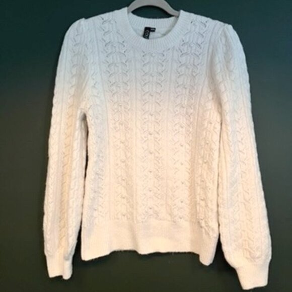 CableKnit and Pearl Sweater - Picture 2 of 7